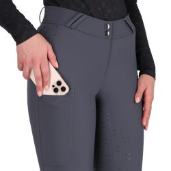 Pantalon d'équitation femme Livora Full grip QHP
