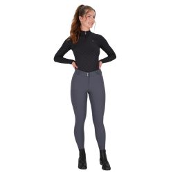 Pantalon d'équitation femme Livora Full grip QHP