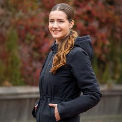 Manteau long imperméable Livora QHP