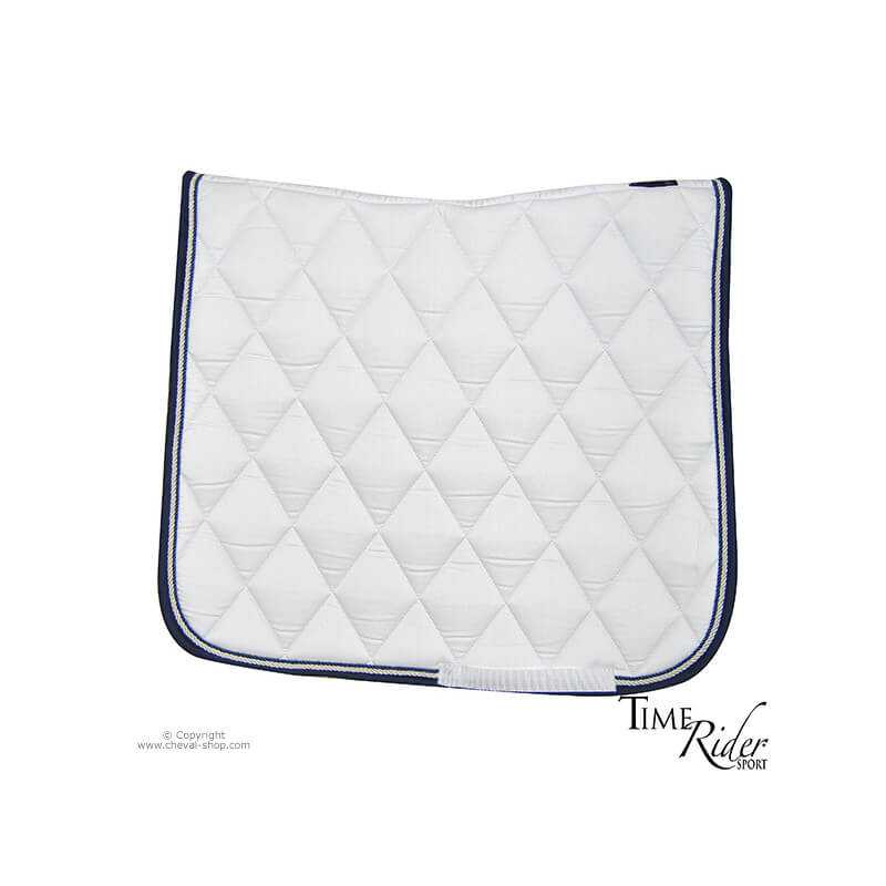Tapis de selle Dressage TIME Rider Sport II Blanc Tapis de selle Dressage TIME Rider Sport II Blanc